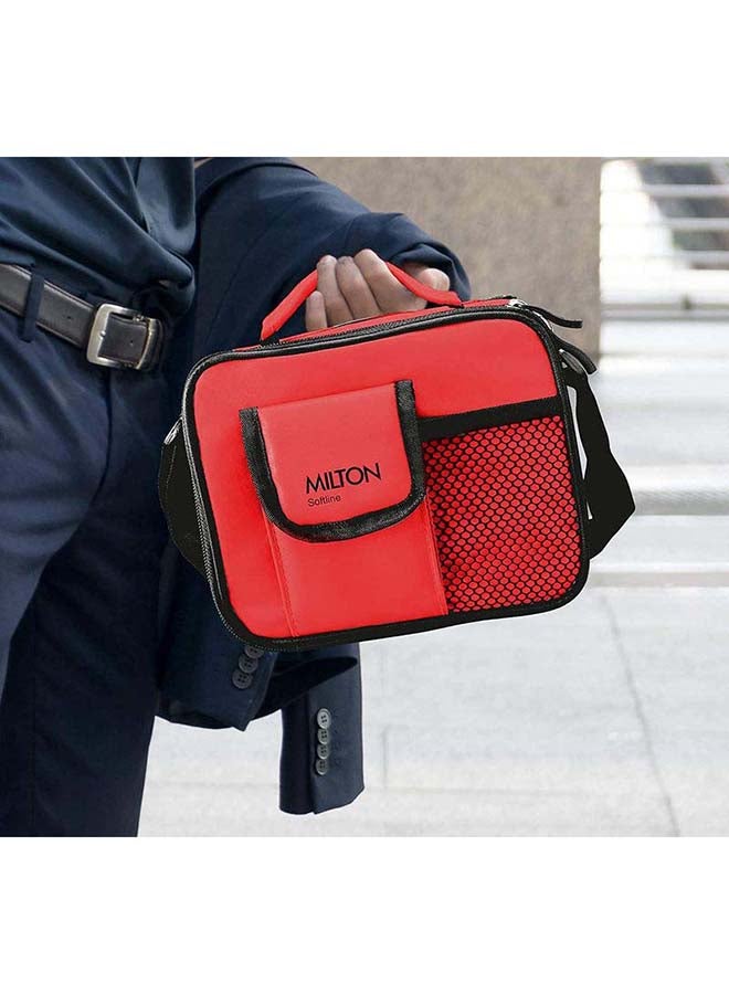 ميلتون طقم صندوق غداء مكون من 5 قطع مع حقيبة معزولة - يتضمن 3 حاويات من الفولاذ المقاوم للصدأ (280 مل لكل منها)، كوب سعة 400 مل، يحافظ على الطعام ساخنًا، مثالي للأطفال في المدرسة ووجبات المكتب - مجموعة ستيل كومبي - Image 5