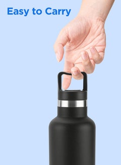 Milton 750ml Vacuum Insulated Water Bottle, Keeps Drinks 12 hours Hot & 24 hours cold, 18/8 Stainless Steel, Double-Walled Thermos Flask with Inner Copper Coating for Sports, Gym, Haruki  - Image 4