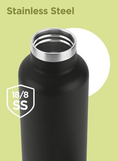 Milton 750ml Vacuum Insulated Water Bottle, Keeps Drinks 12 hours Hot & 24 hours cold, 18/8 Stainless Steel, Double-Walled Thermos Flask with Inner Copper Coating for Sports, Gym, Haruki  - Image 5