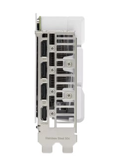 ASUS Dual GeForce RTX 4060 EVO White OC Edition Graphics Card, 8GB GDDR6 128-bit Memory, 2535 MHz OC Boost Clock, 17 Gbps Memory Speed, PCI E 4.0, DisplayPort 1.4a / HDMI 2.1a | 90YV0JCB-M0NA00 White  - Image 4