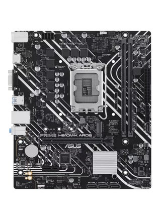 Prime H610M-K ARGB micro-ATX Motherboard DDR5 Support LGA 1700, PCIe 4.0, M.2 Slot, Realtek 1Gb Ethernet, 1*HDMI, 1*VGA,USB 3.2 Gen 1, 4*SATA 6Gb/s ports, Aura Sync,  5X Protection III | 90MB1G90-M0EAY0 Black - pnsku/N70117015V/45/_/1728383610/bfe65d79-6a44-4ac5-be7f-79365294a515