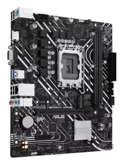 ASUS Prime H610M-K ARGB micro-ATX Motherboard DDR5 Support LGA 1700, PCIe 4.0, M.2 Slot, Realtek 1Gb Ethernet, 1*HDMI, 1*VGA,USB 3.2 Gen 1, 4*SATA 6Gb/s ports, Aura Sync,  5X Protection III | 90MB1G90-M0EAY0 Black  - Image 2