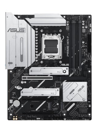 Prime X870-P ATX Motherboard, X870 Chipset, AM5 Socket, 4*DIMM DDR5 192GB Max Memory, 4*M.2, 1*PCIe 5.0*16, 1*2.5Gb Ethernet, 1*HDMI, Dual USB4, USB 10Gbps Type-C, Exclusive AI Technologies, Overclocking Technologies | 90MB1IT0-M0EAY0 Black - pnsku/N70117017V/45/_/1728383622/c1751d12-b382-4720-bd31-90f406cc4f7c