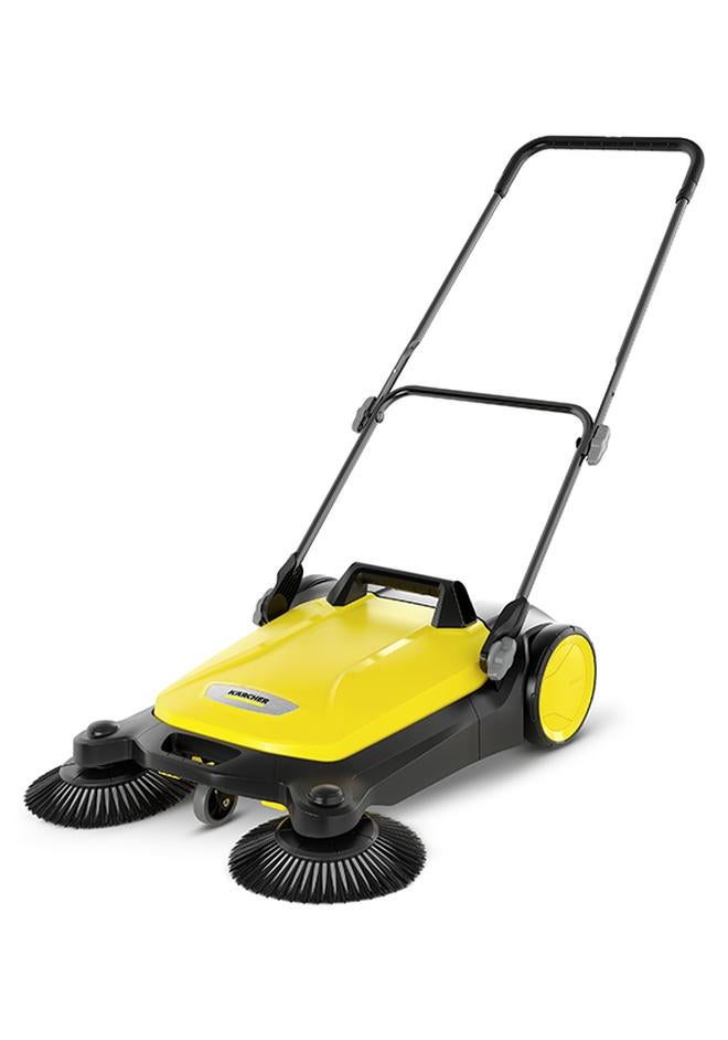 KARCHER Push Sweeper S4 Twin for Year-Round Applications On Smaller And Narrower Areas Yellow & Black - Image 1