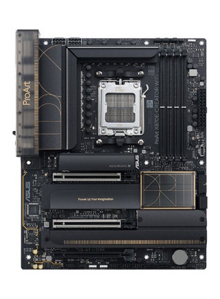 ProArt X870E-Creator Wi-Fi ATX Motherboard, AMD X870E Chipset, AM5 Socket, 4*DIMM, DDR5 192GB Max Memory, 4*M.2, 2*PCIe 5.0*16, Dual Ethernet & Wi-Fi 7, Bluetooth v5.4, 1*HDMI, Dual USB4, Exclusive AI Technologies, Overclocking Technologies | 90MB1IG0-M0EAY0 Black - pnsku/N70117027V/45/_/1728383611/32785ffe-b330-4660-a12c-8fd2eb709f15
