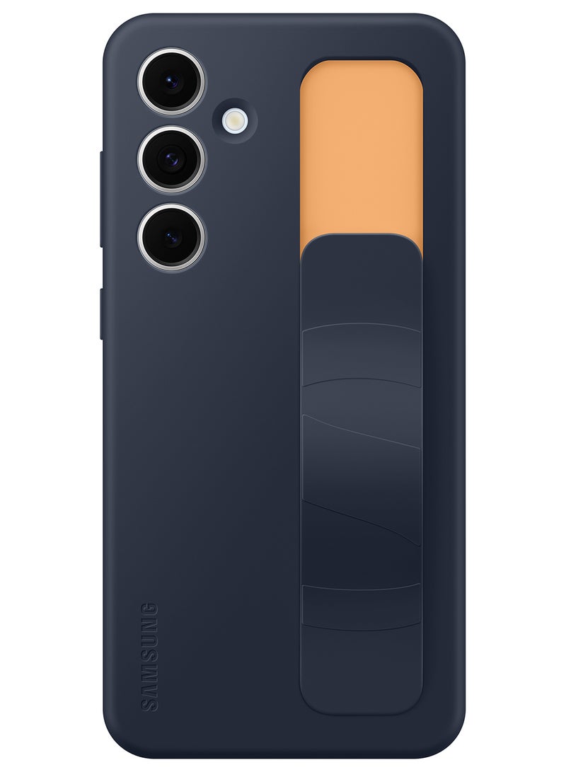 Samsung Galaxy S24 FE Standing Grip Case - Dark Blue - Image 2