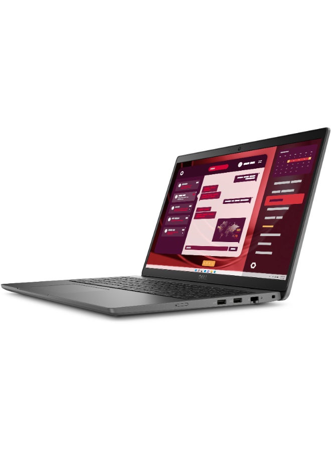 DELL - Latitude 3550 Laptop With 15.6-Inch Display, Intel Core i5-1335U Processor/8GB RAM/512GB SSD/Intel Iris XE Graphics/DOS(Without Windows) English/Arabic Black - Image 1