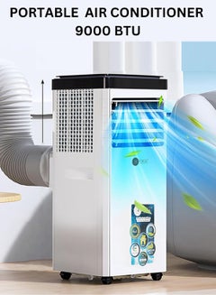 Portable Air Conditioner with Cooling, Heating, Dehumidifier & Fan | 9000 BTU | Remote Control & LED Display | Energy-Efficient R290 Refrigerant | 2-Year Warranty AF-900PACWH White