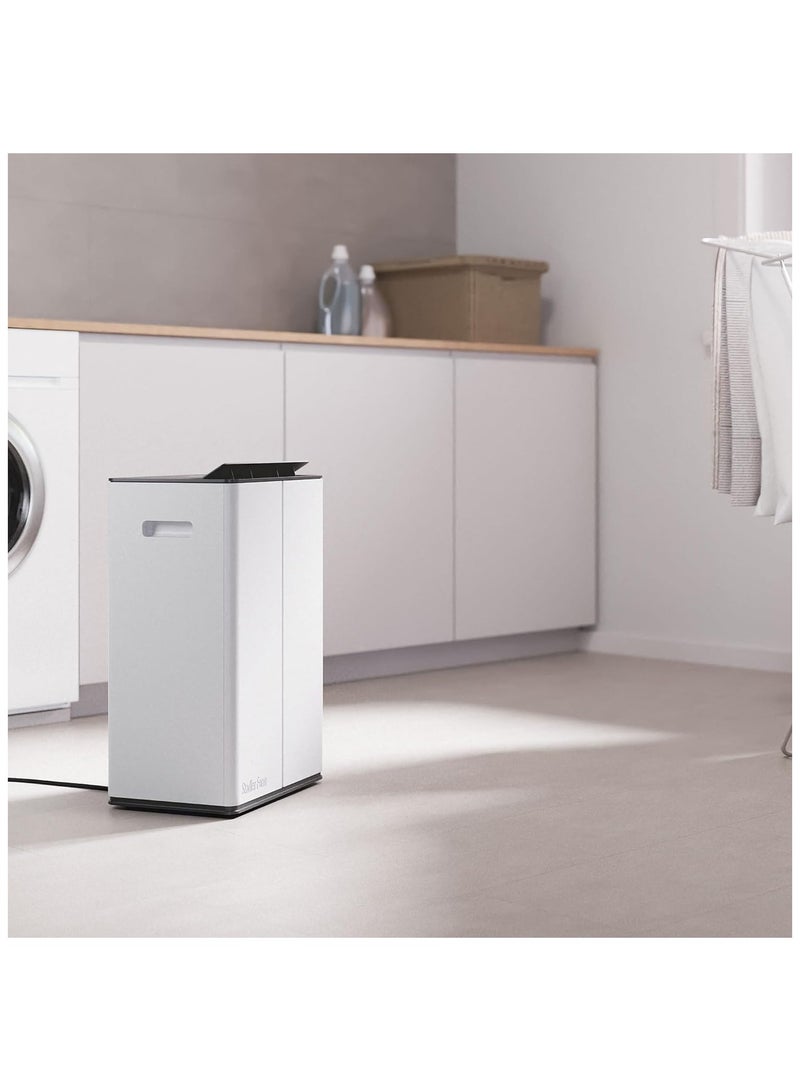 Stadler Form - Swiss Design Dehumidifier: Wi-Fi, 2 Drainage Options, Air Purification, Ideal for Large Rooms up to 70sqm, Quiet, 24H Timer, 5L Tank, Swing & Night Modes (Lukas) - 2-Year Warranty+Local Support L-031 White - Image 1
