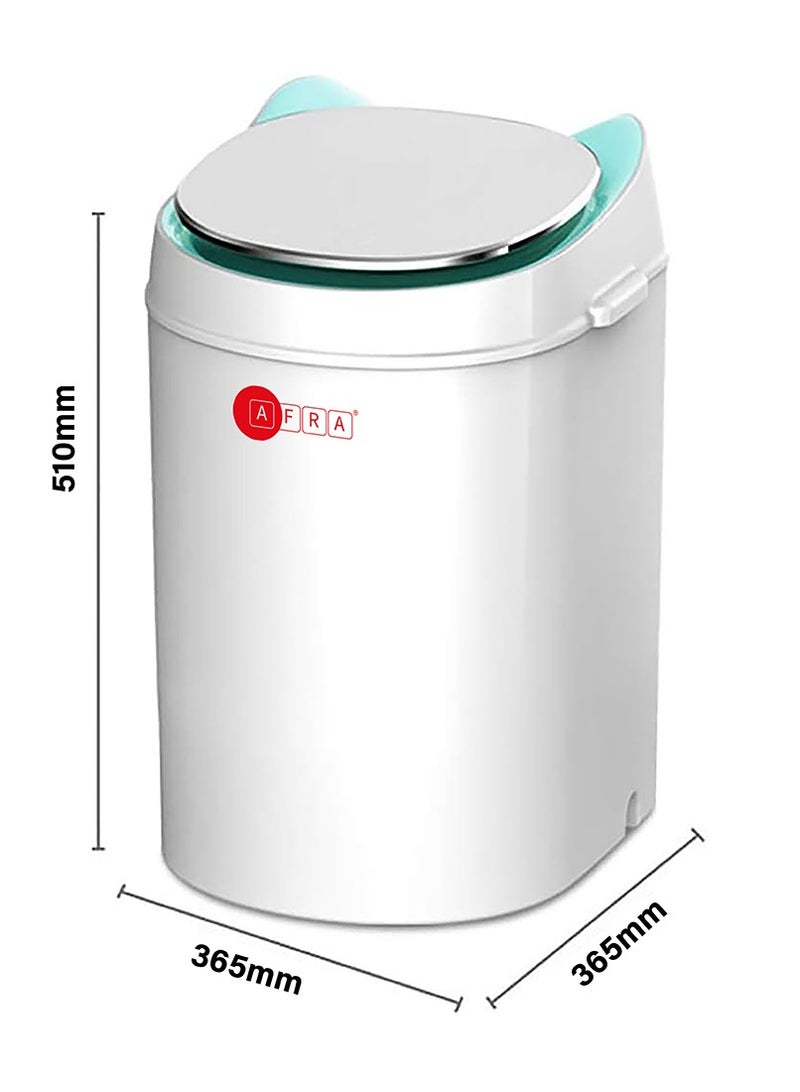 AFRA - Baby Washing Machine with Spin Function | 1-Year Warranty | IPX4 Waterproof | Energy Efficient | Compact Design AF-3024BWST White - Image 1