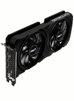 Palit GeForce RTX 4060 Infinity 2 8GB GDDR6 Graphics Card, 1830 MHz Graphics Clock, 2460 MHz Boost Clock, 128-bit Memory Interface, 17 Gbps Memory Clock, 3072 CUDA Cores, 4th Gen Tensor Cores, 3rd Gen Ray Tracing Cores, PCI-E 4.0, HDMI 2.1a, DisplayPort 1.4a x 3, 4K/8K Resolution Support, AV1 Encode/Decode, DLSS 3, 0dB Tech, VR Ready, NVIDIA G-SYNC, 2-Slot Design, Ada Lovelace Architecture | NE64060019P1-1070L Black  - Image 2