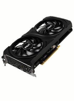 Palit GeForce RTX 4060 Infinity 2 8GB GDDR6 Graphics Card, 1830 MHz Graphics Clock, 2460 MHz Boost Clock, 128-bit Memory Interface, 17 Gbps Memory Clock, 3072 CUDA Cores, 4th Gen Tensor Cores, 3rd Gen Ray Tracing Cores, PCI-E 4.0, HDMI 2.1a, DisplayPort 1.4a x 3, 4K/8K Resolution Support, AV1 Encode/Decode, DLSS 3, 0dB Tech, VR Ready, NVIDIA G-SYNC, 2-Slot Design, Ada Lovelace Architecture | NE64060019P1-1070L Black  - Image 4