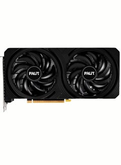 Palit GeForce RTX 4060 Infinity 2 8GB GDDR6 Graphics Card, 1830 MHz Graphics Clock, 2460 MHz Boost Clock, 128-bit Memory Interface, 17 Gbps Memory Clock, 3072 CUDA Cores, 4th Gen Tensor Cores, 3rd Gen Ray Tracing Cores, PCI-E 4.0, HDMI 2.1a, DisplayPort 1.4a x 3, 4K/8K Resolution Support, AV1 Encode/Decode, DLSS 3, 0dB Tech, VR Ready, NVIDIA G-SYNC, 2-Slot Design, Ada Lovelace Architecture | NE64060019P1-1070L Black  - Image 3