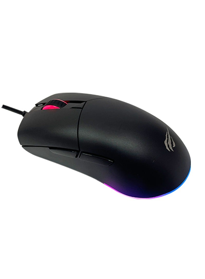 havit - Havit Ms1038"RGB backlit Programmable gaming mouse  8000DPI - Image 1