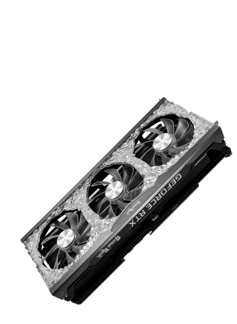(USED) Nvidia GeForce RTX™ 3080 GameRock 10GB GDDR6X Graphics Card, 8704 CUDA Cores, 1755 MHz Boost Clock, 19 Gbps,320bits Interface, PCI-E 4.0, DP1.4a x 3, HDMI 2.1 | NED3080U19IA - 1020G