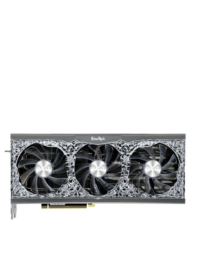 (USED) Nvidia GeForce RTX™ 3080 GameRock 10GB GDDR6X Graphics Card, 8704 CUDA Cores, 1755 MHz Boost Clock, 19 Gbps,320bits Interface, PCI-E 4.0, DP1.4a x 3, HDMI 2.1 | NED3080U19IA - 1020G