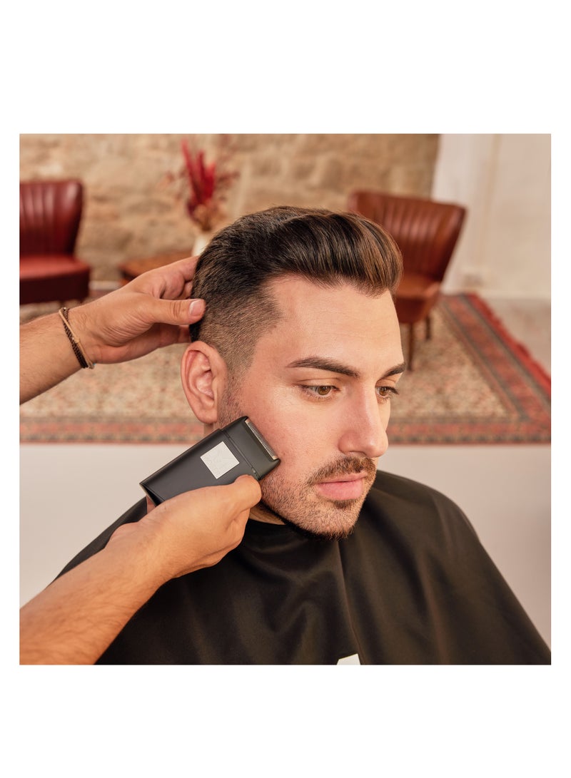 Pro Finish Cordless Mobile Shaver For Men | Ultra-Close 0.05 Mm Shaving Foil | Powerful 7500 Rpm Motor | 150-Min Run Time With 90-Min Quick Charge | Lightweight And Travel-Friendly (3616-0150) Black