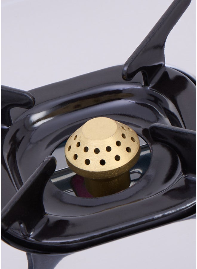 Clikon - 3-Burner Stainless Steel Gas Cooktop/Stove CK4253 Silver/Red - Image 1
