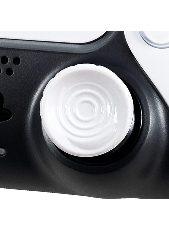 كنترول فريك KontrolFreek CQC Rush for Playstation 5 (PS5) Controller | Performance Thumbsticks | 2 Mid-Rise Concave | White  - Image 4