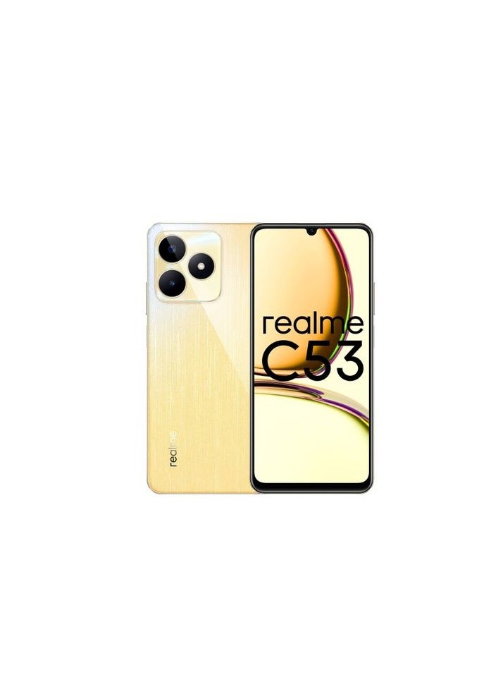 realme C53 NFC , 256GB, 8GB RAM, 4G LTE, Dual SIM - Champion Gold