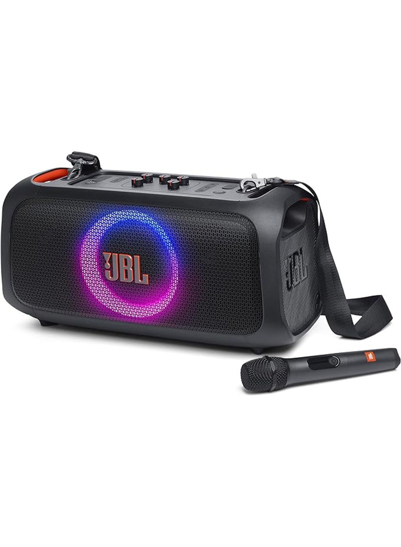 JBL Partylight Beam And Partybox On-The-Go Essential Portable Party Speaker Combo JBLPLBEAMEU+JBLPBOTGESEU2 Black - Image 3