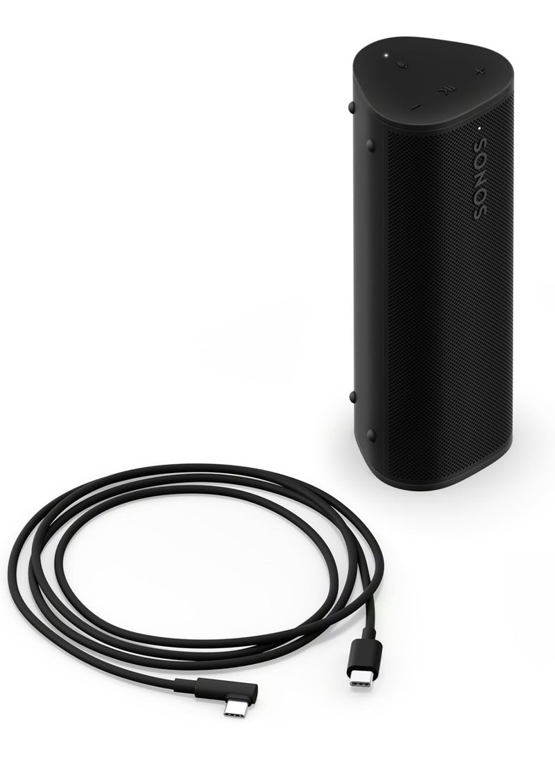 Sonos - Portable Speaker ROAM2R21BLK Black - Image 1