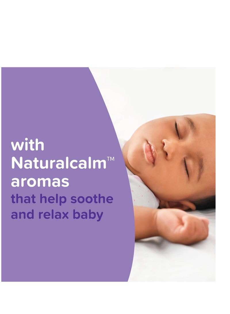 جونسون لوشن ترطيب للأطفال قبل النوم بزيت جوز الهند وروائح NaturalCalm لمساعدة الطفل على الاسترخاء، مضاد للحساسية وخالي من البارابين والفثالات والأصباغ، عناية لطيفة ببشرة الأطفال، 27.1 أونصة سائلة - Image 5