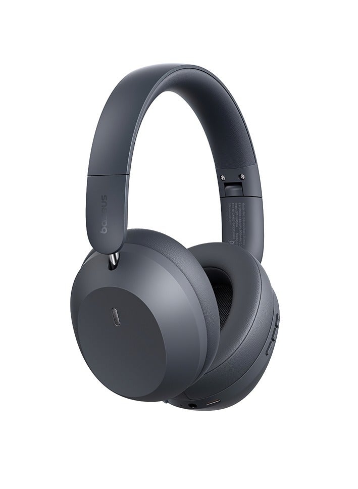 Baseus - Baseus Bass 35 Max Wireless Noise Cancelling Earphones Grey - Image 1