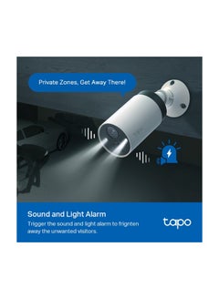 TP-LINK TP-Link (Tapo C420S1) Outdoor Wireless Security Camera, 2K QHD, Color Night Vision, Starlight Sensor, Motion/Person/Vehicle Detection, 180 Day Battery, Works w/Alexa & Google Home, 1-Camera  - Image 4