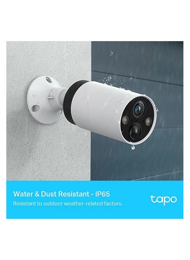 TP-LINK - TP-Link (Tapo C420S1) Outdoor Wireless Security Camera, 2K QHD, Color Night Vision, Starlight Sensor, Motion/Person/Vehicle Detection, 180 Day Battery, Works w/Alexa & Google Home, 1-Camera - Image 1