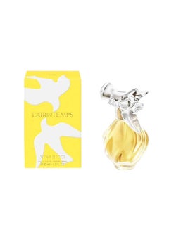 NINA RICCI L'Air Du Temps Perfume For Women - Floral Fragrance Mist - Opens With Notes Of Carnation And Aldehydes - Blended With Rose And Neroli - Long Lasting Scent - EDT Spray - 1.7 Oz 50 mlml 