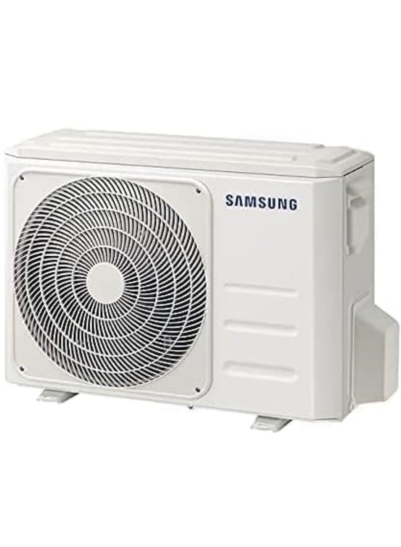 Samsung - Split Air Conditioner 1 Ton 12000 BTU With 1 Year Warranty 977 W AR12BRHQJWKXSG White - Image 1