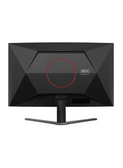 AOC CQ32G4E 31.5" QHD Curved 1500R Gaming Monitor, 180Hz Refresh Rate, 0.5ms Response Time, Flicker-free Technology, HDR10 Adaptive Sync, HDMI 2.0 x 1, DisplayPort 1.4 x 1, CQ32G4E Black/Red  - Image 5