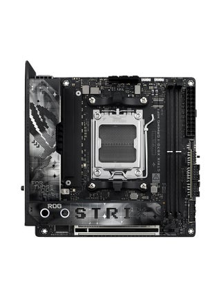 ROG Strix X870-I Gaming Wi-Fi ATX Motherboard, X870 Chipset, AM5 Socket, 2*DIMM DDR5 96GB Max Memory, 2*M.2, 1*PCIe 5.0*16, 1*2.5Gb Ethernet & Wi-Fi 7, Bluetooth v5.4, 1*HDMI, Dual USB4, Exclusive AI Technologies, Overclocking Technologies | 90MB1IW0-M0EAY0 Black - pnsku/N70117310V/45/_/1728456571/505e315b-ffb7-40c8-bb1c-5d13a7155ab5