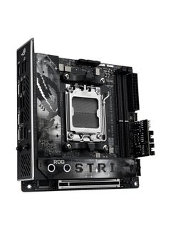 ASUS ROG Strix X870-I Gaming Wi-Fi ATX Motherboard, X870 Chipset, AM5 Socket, 2*DIMM DDR5 96GB Max Memory, 2*M.2, 1*PCIe 5.0*16, 1*2.5Gb Ethernet & Wi-Fi 7, Bluetooth v5.4, 1*HDMI, Dual USB4, Exclusive AI Technologies, Overclocking Technologies | 90MB1IW0-M0EAY0 Black  - Image 2
