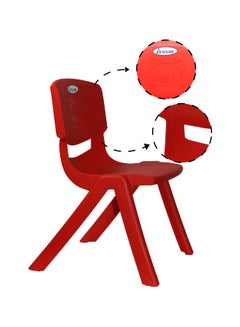ESQUBE Kids Deluxe Study Chair Red Color Red  - Image 4
