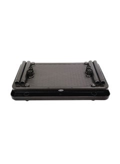 ESQUBE Esqube Coffee Table Center Teapoy Plastic Table Black Black  - Image 5