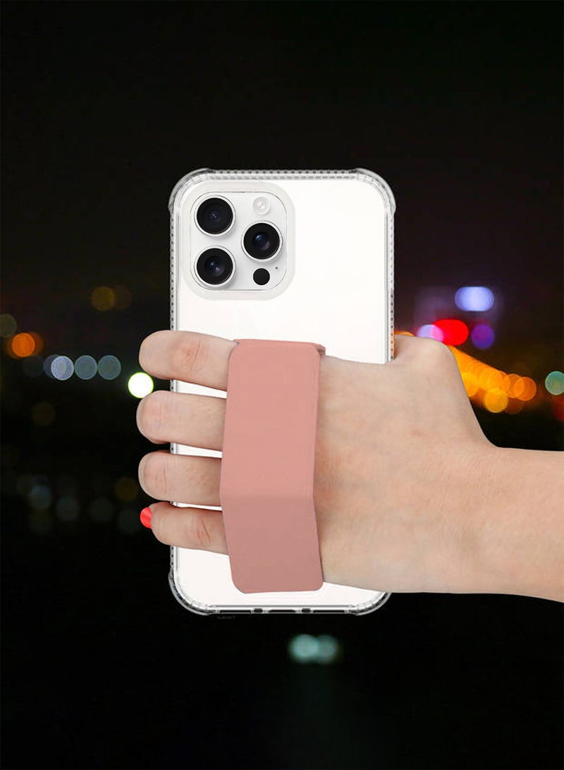 MARGOUN ( for iPhone 16 Pro ) 2 Pack, Case and Screen Protector, with Phone Grip and Expanding Stand, Kickstand Fully Protective Cover with Phone Grip Holder Pink - Image 5