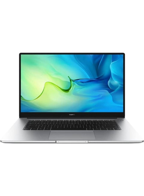 MateBook D15 Laptop With 15.6-Inch Display, Intel Core i5-1135G7 Processor/8GB RAM/512GB SSD/Windows 11/Intel Iris XE Graphics/ English/Arabic Space Grey