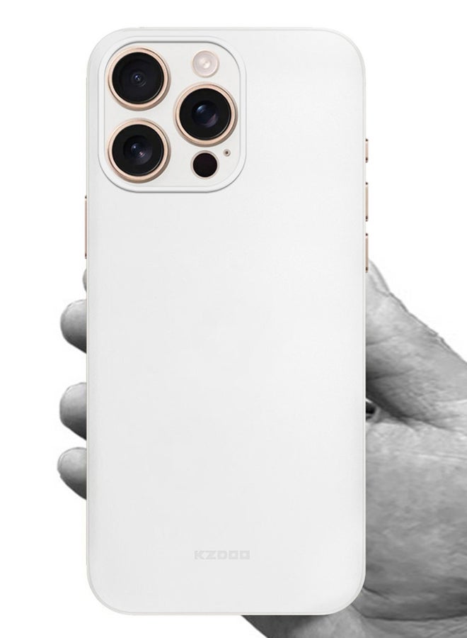 MARGOUN Case Cover for Apple iPhone 16 Pro, Air Skin Series Back Cover Sturdy Durable Thin Case Drop Protection Cover - White White - Image 4