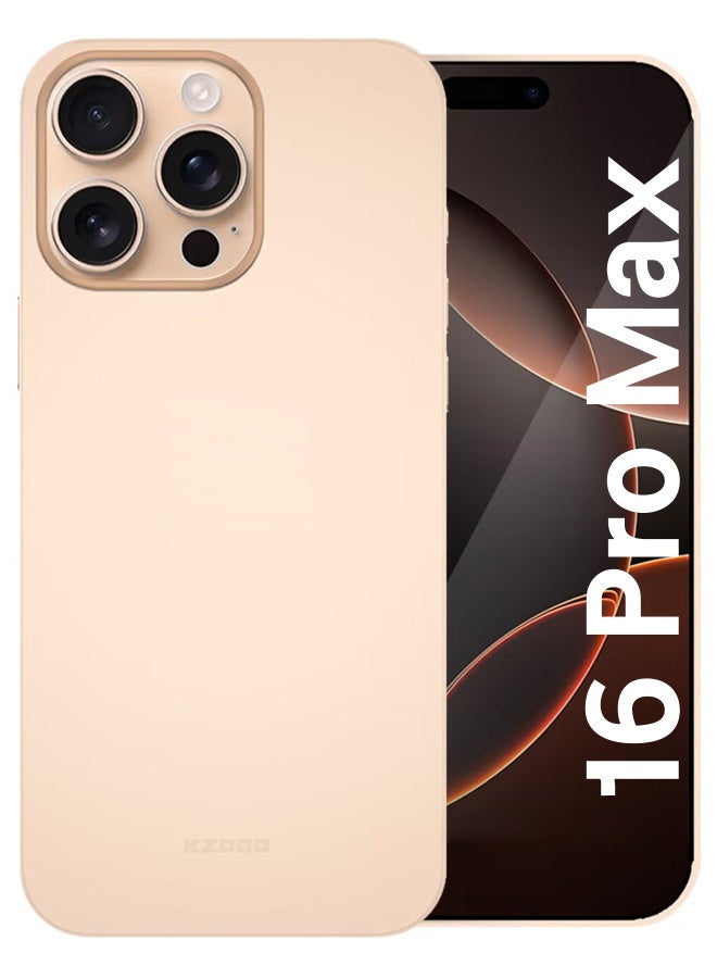 MARGOUN Case Cover For Apple Iphone 16 Pro Max, Air Skin Series Back Cover Sturdy Durable Thin Case Drop Protection Cover Pink - Image 1