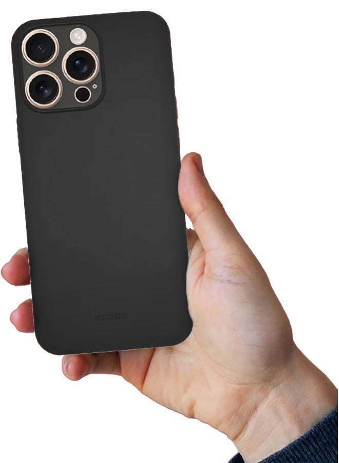 MARGOUN Case Cover For Apple Iphone 16 Pro Max, Air Skin Series Back Cover Sturdy Durable Thin Case Drop Protection Cover Black - Image 3