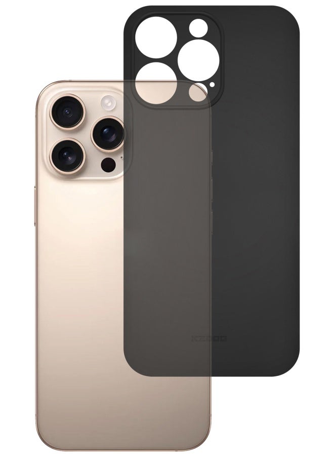 MARGOUN Case Cover For Apple Iphone 16 Pro Max, Air Skin Series Back Cover Sturdy Durable Thin Case Drop Protection Cover Black - Image 5