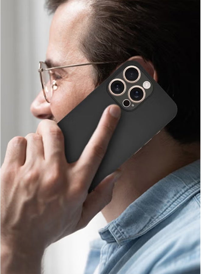 MARGOUN Case Cover For Apple Iphone 16 Pro Max, Air Skin Series Back Cover Sturdy Durable Thin Case Drop Protection Cover Black - Image 2