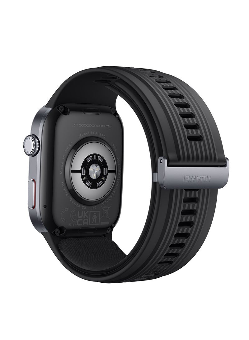 HUAWEI WATCH D2  Smartwatch, 1.82" AMOLED Touch display, Blood Pressure Monitoring, Slim Design, Bluetooth Calling, Compatible with iOS Android, 6 months HUAWEI care+ Black - Image 3