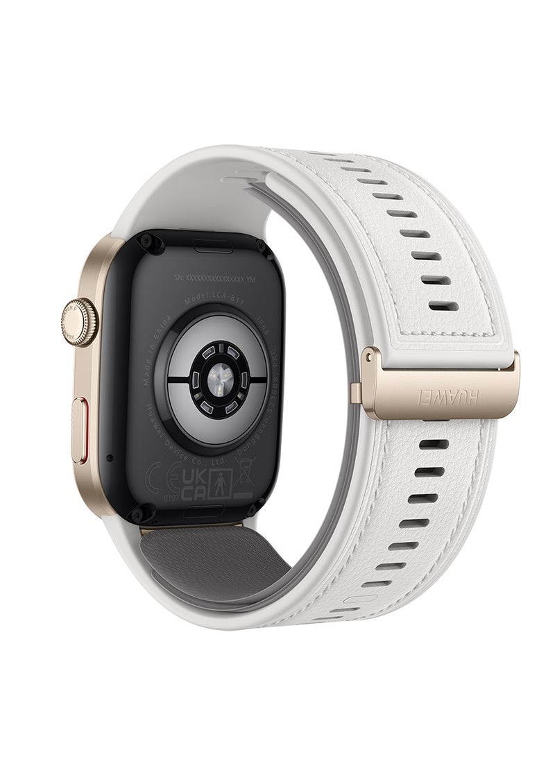 HUAWEI WATCH D2  Smartwatch, 1.82" AMOLED Touch display, Blood Pressure Monitoring, Slim Design, Bluetooth Calling, Compatible with iOS Android, 6 months HUAWEI care+ Gold - Image 3