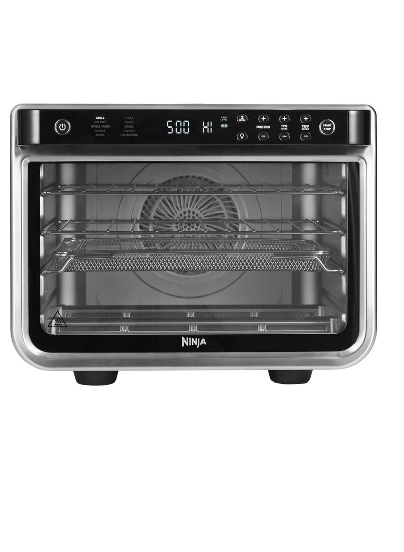نينجا Foodi 10-in-1 Multifunction Oven, Fast Mini Oven, Countertop Oven, 10 Cooking Functions, Air Fry, Pizza, Grill, Roast, Bake, Toast, Bagel And More, Make Family-Size Meals 1 L 2400 W Dt200ME 43.5  - Image 1