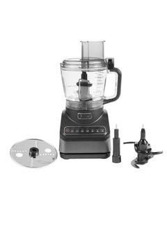 Ninja Food Processor with 4 Automatic Programs; Chop, Puree, Slice, Mix, and 3 Manual Speeds, 2.1L Bowl, Chopping, Slicing & Dough Blades, Dishwasher Safe Parts 2.1 L 850 W BN650ME Silver  - Image 2