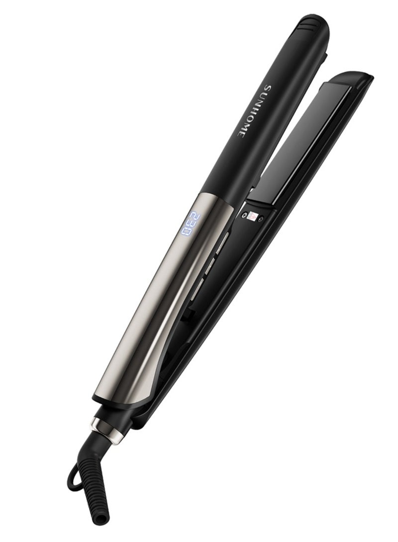 Ceramic Hair Straightener, 2 in 1 Hair Straighteners and Curlers with Ceramic Coating for Smooth Glide, 10 Second Heat up, Up to 230°C, Lasting Results for Curl/Wave/Straighten Hair Grey - pnsku/N70117434V/45/_/1728442040/050e7a40-186a-40d6-8612-76bfc903fc6b