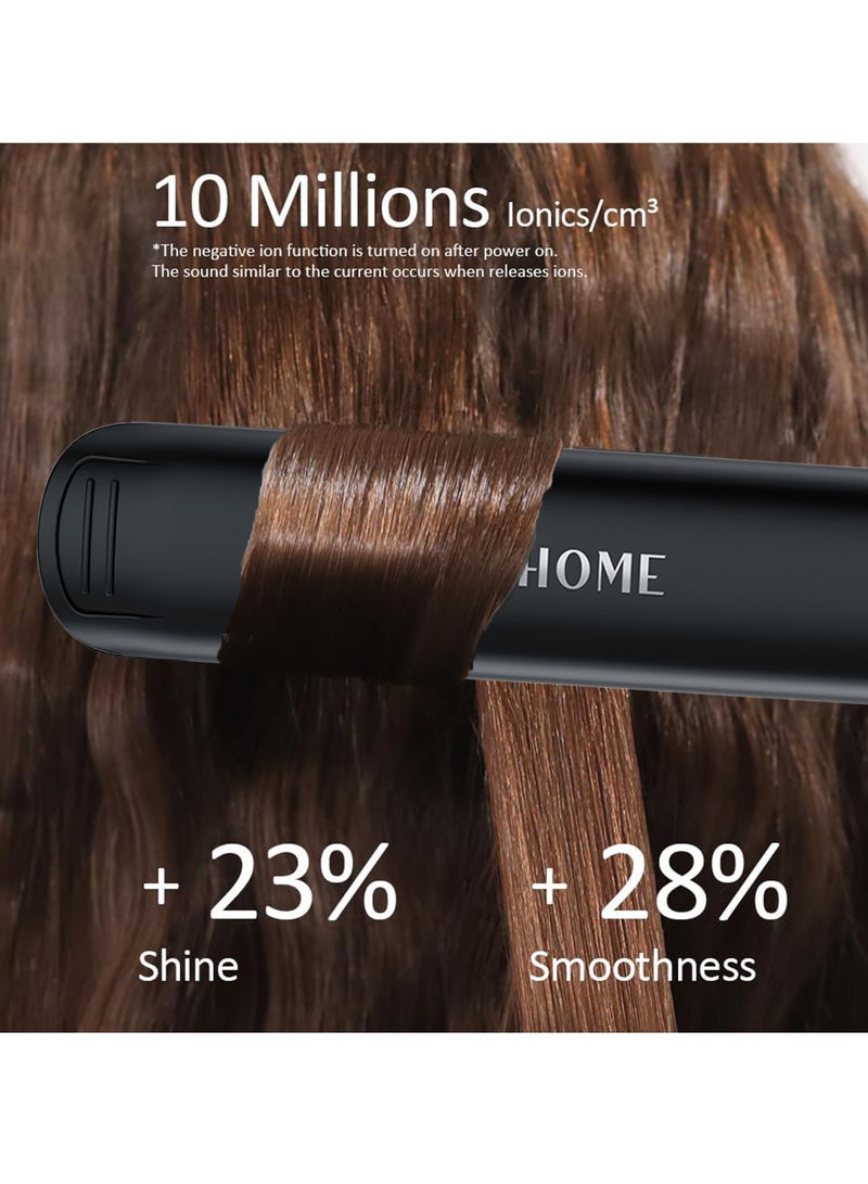 Ceramic Hair Straightener, 2 in 1 Hair Straighteners and Curlers with Ceramic Coating for Smooth Glide, 10 Second Heat up, Up to 230°C, Lasting Results for Curl/Wave/Straighten Hair Grey - pnsku/N70117434V/45/_/1728442052/635cf40d-e331-44d5-a0f7-e507cca230d2